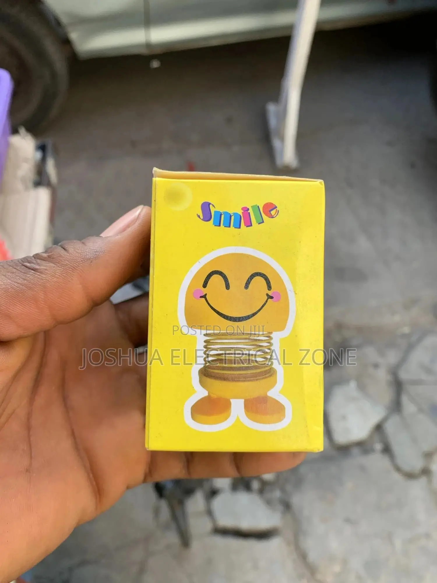 Emoji Dolls Toy Car Dashboard Home Decor Smiling Face