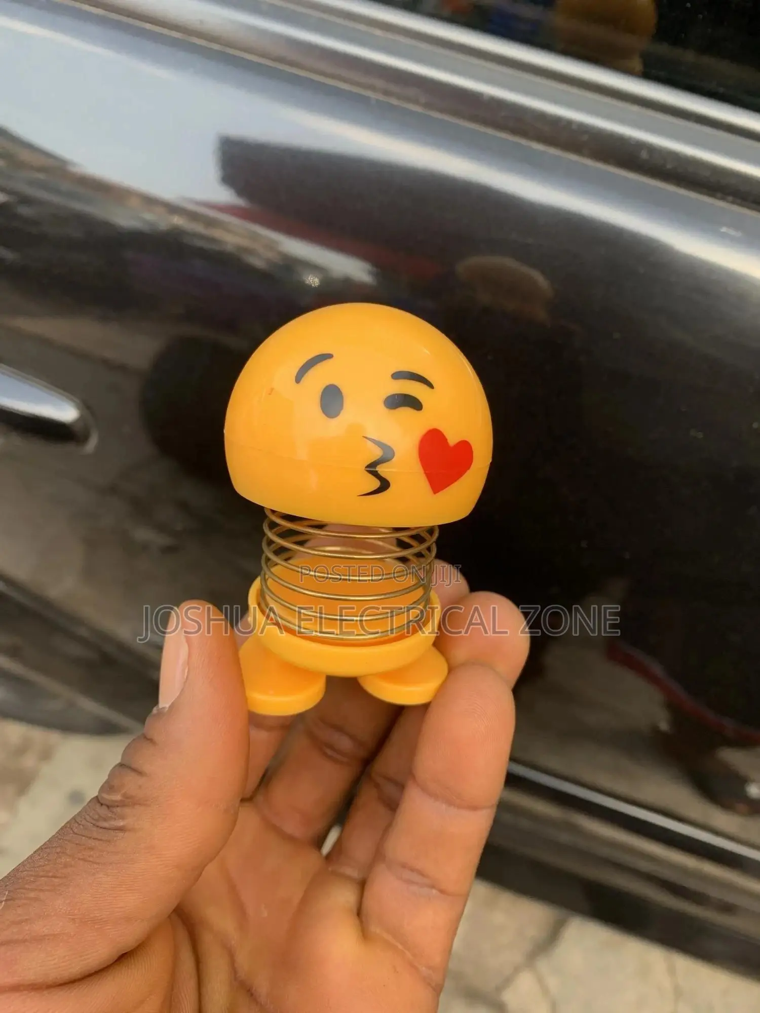 Emoji Dolls Toy Car Dashboard Home Decor Smiling Face