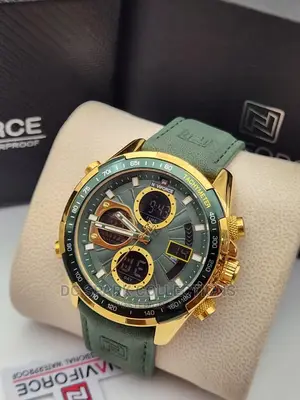 Photo - Classic Leather Navi Force Watch