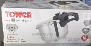 3lit Tower Stainless Steel Pressure Cooker 3lit