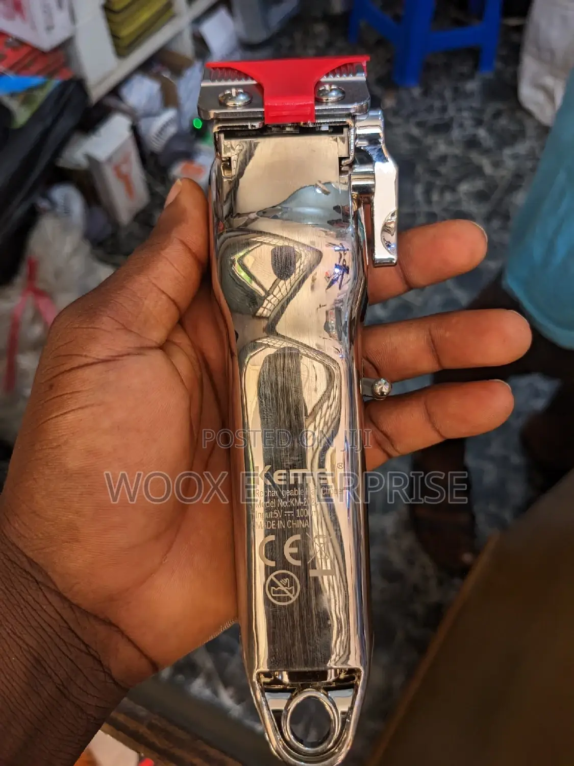 Kemei Barbering Machine (Rechargeable)