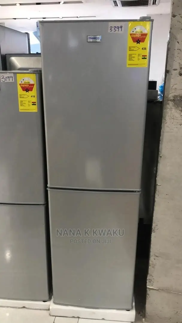 Quality_nasd2-24 200ltr Double Door Fridge/Freezer