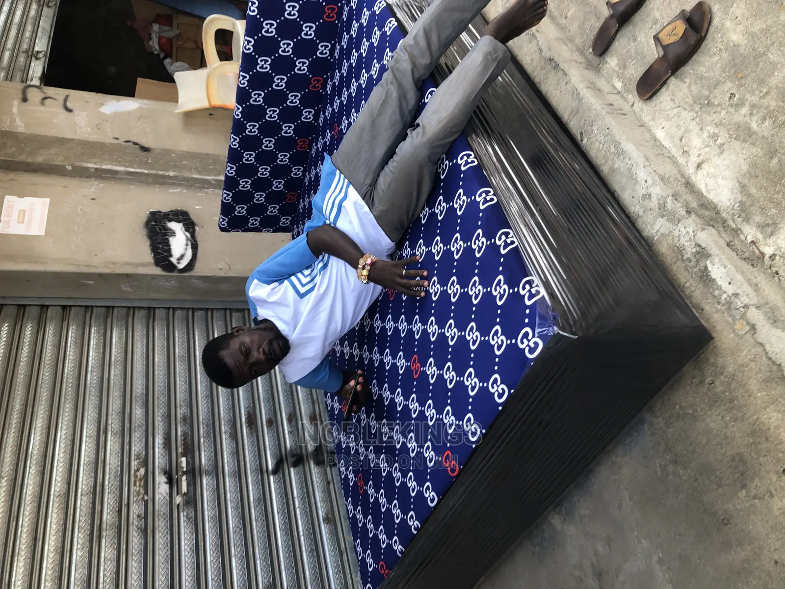 Quality Inbuilt Double Bed With Mattress