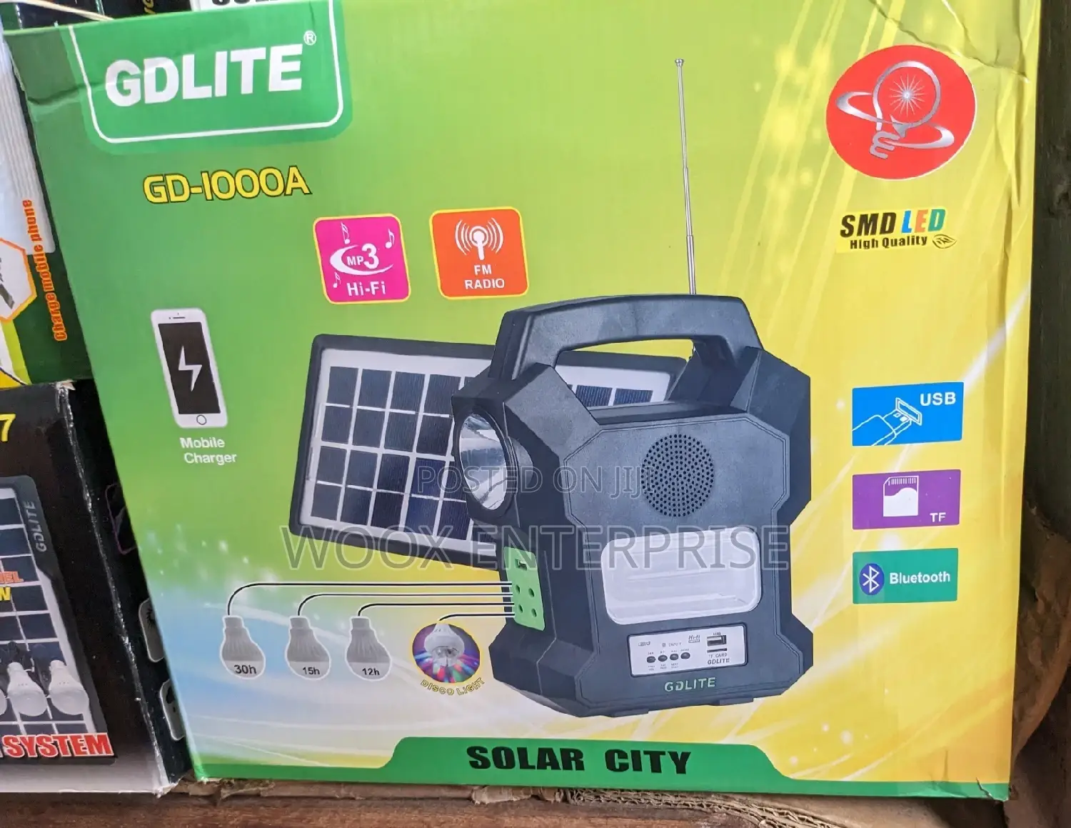 Solar Music Machine/Lamp(Bluetooth Fm)