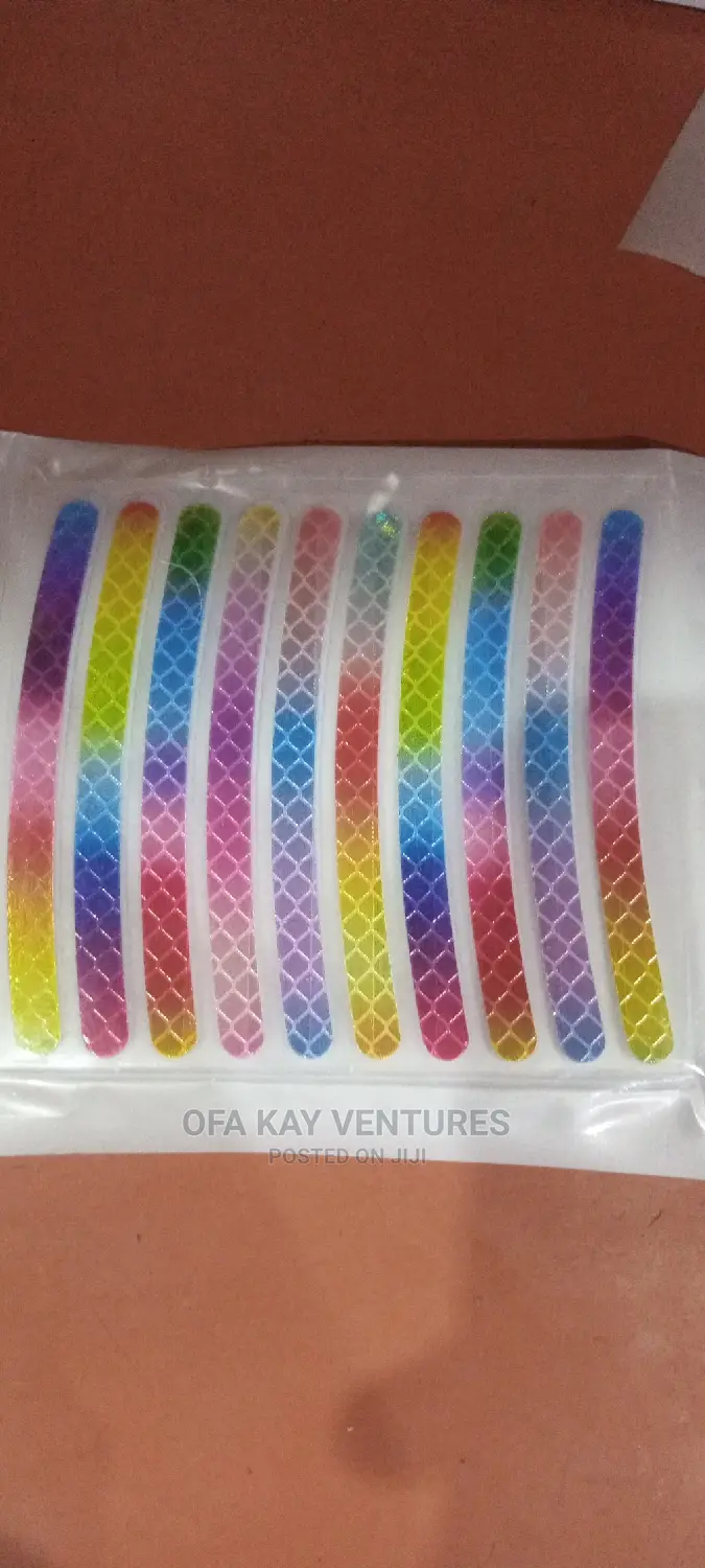 Hub Car Rim Stickers Different Colors