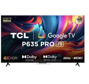 Smart Hub Sleek TCL UHD LED 75”P635