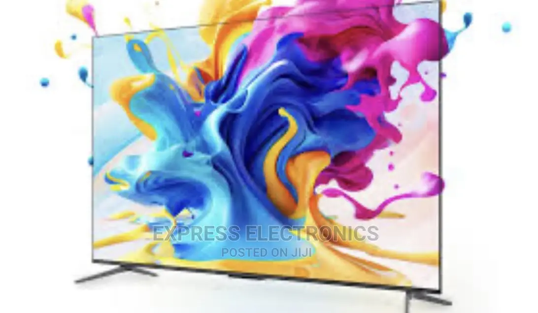 Glossy Black Slim QLED C645 55”TCL Tv