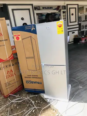 Nasco Fridge Eco Friendly Nasd2-20fl Bottomfreezer Doubledoo