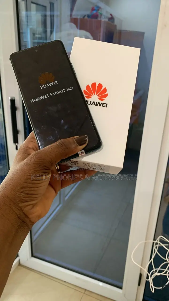 New Huawei P Smart 2021 NFC 128 GB Black