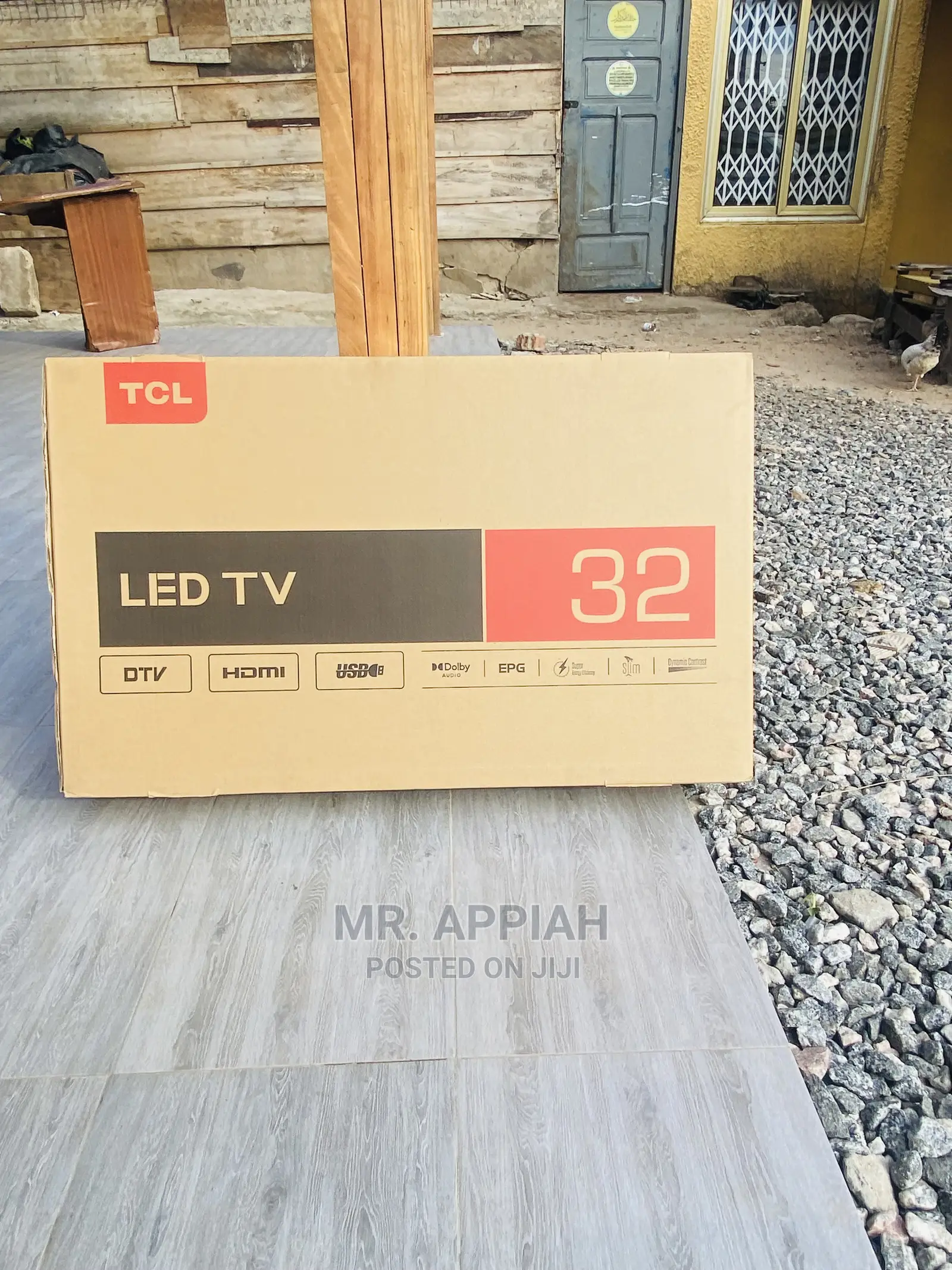 Energy Savingtcl(32D3200)32 Inch Smart HD Tv in Stock(Black)