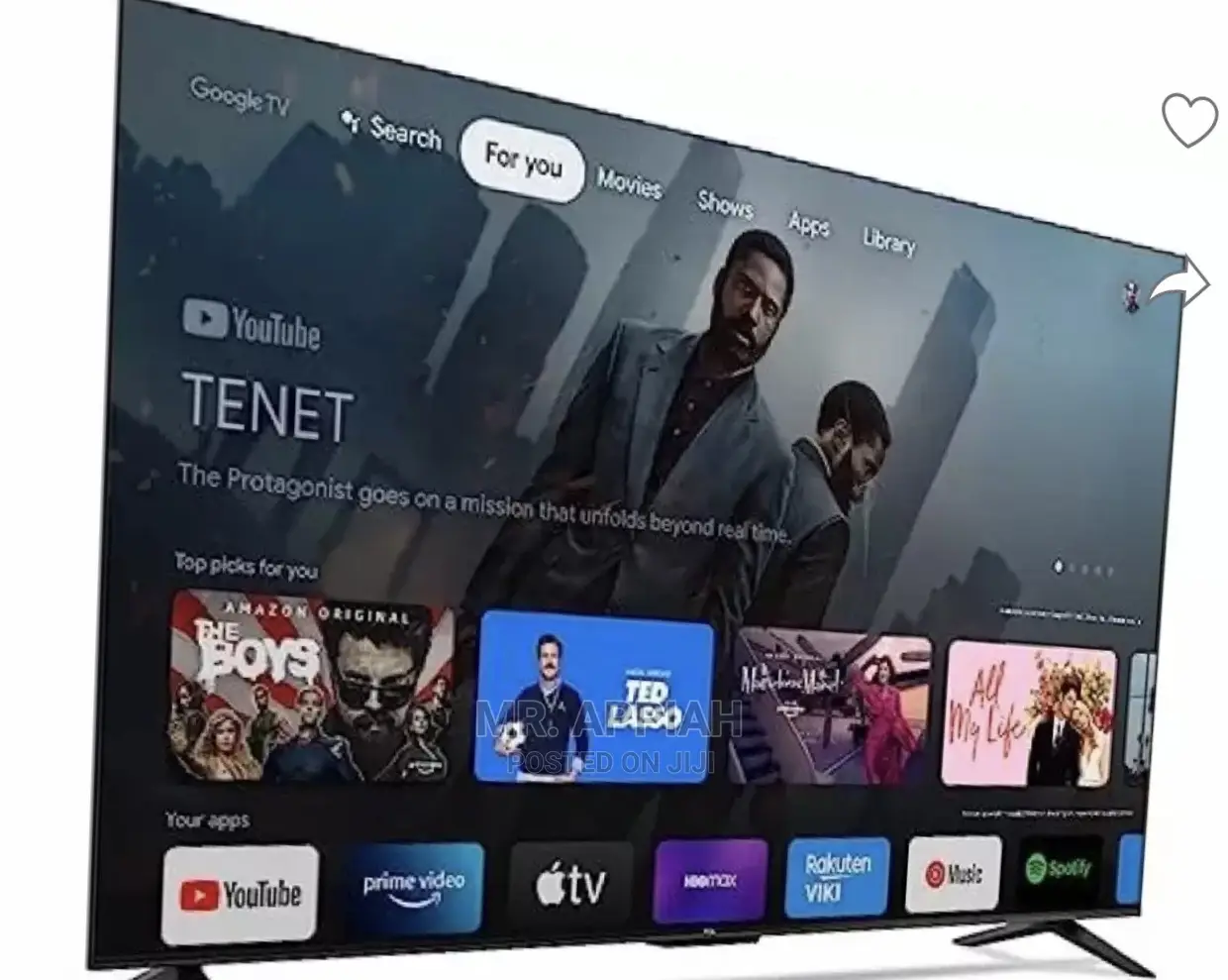 Original TCL 55P635 55inch Ultra HD Smart Tv on Sale 