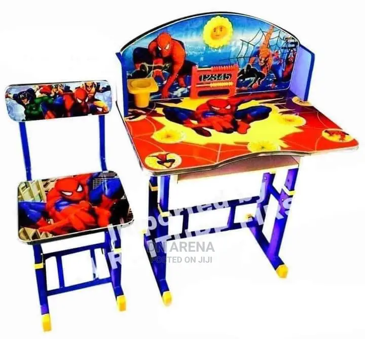 Kids Cartoon Characters Table and Chairs