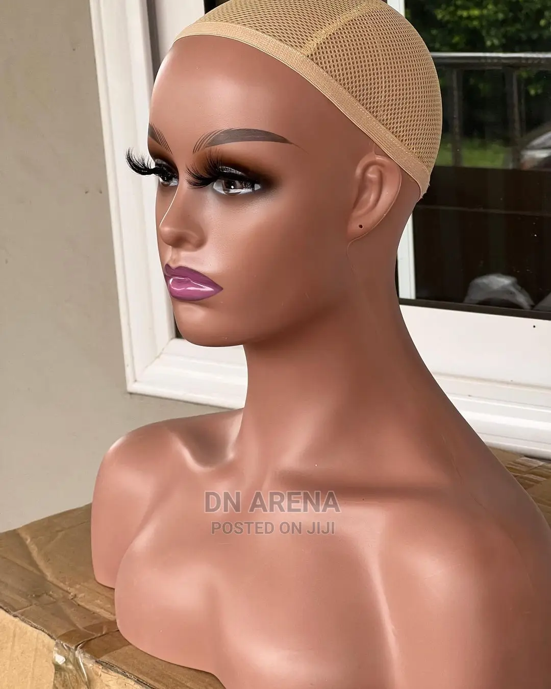 Non- Pierceable Mannequin Heads for Wigs Display