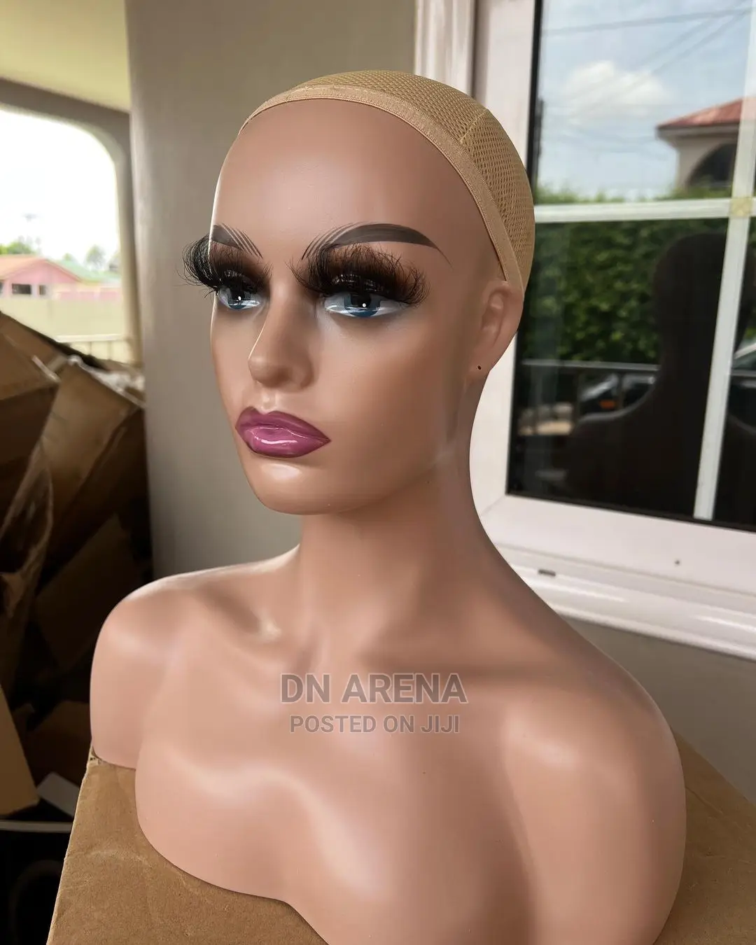 Non- Pierceable Mannequin Heads for Wigs Display