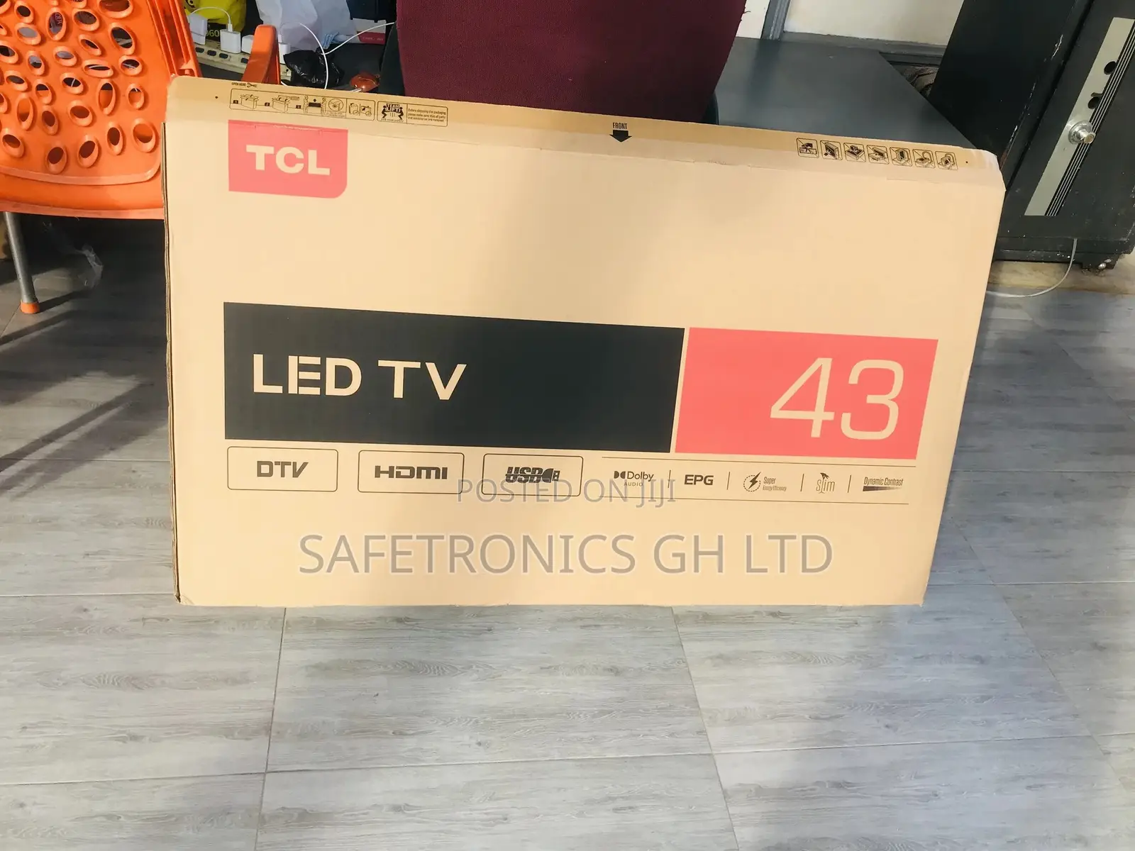Experience Quality 43 Inches Glossy P635 TCL LED Tv