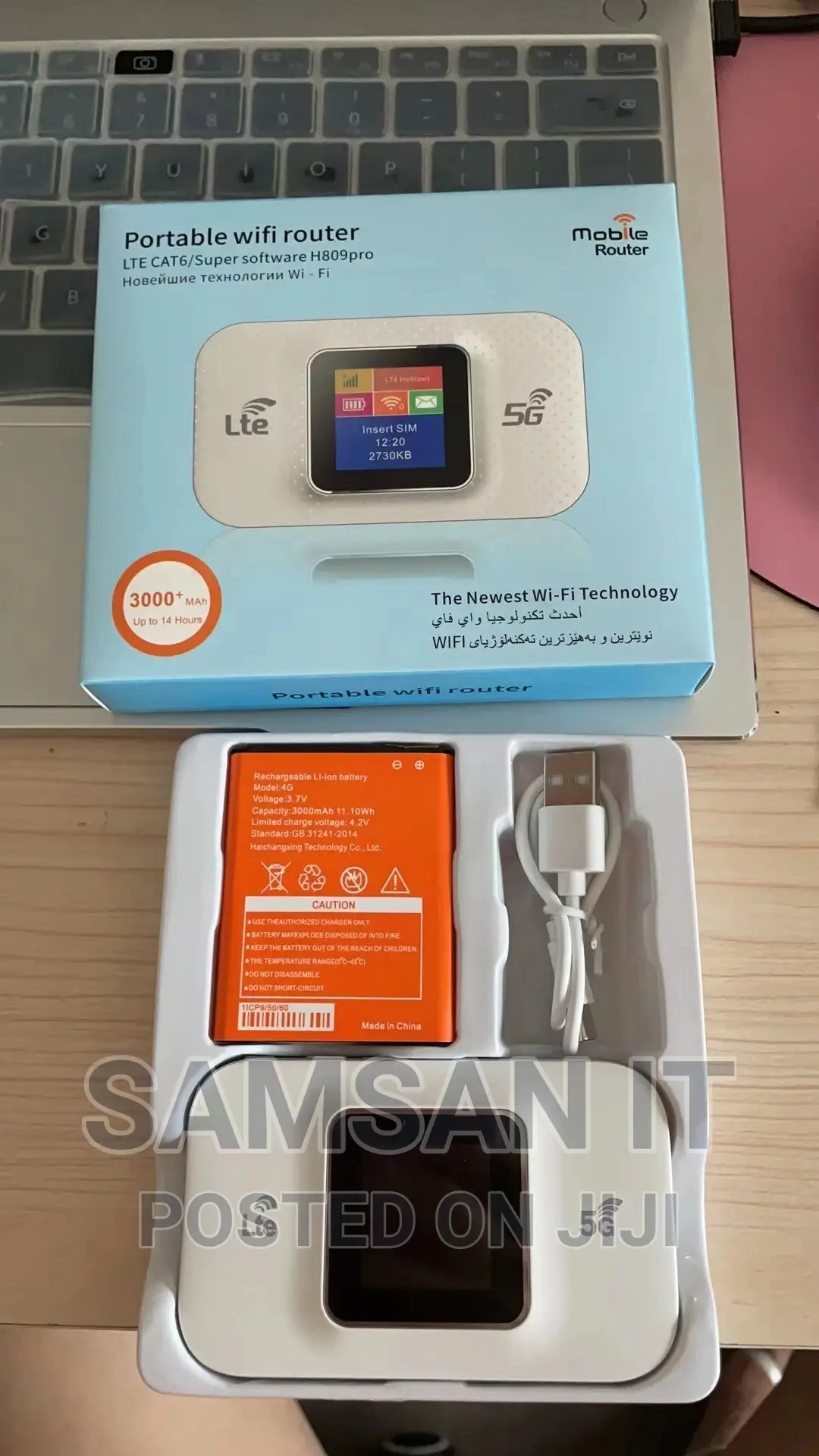 Universal Unlocked 4G Mifi/ Wifi Modem With Screen
