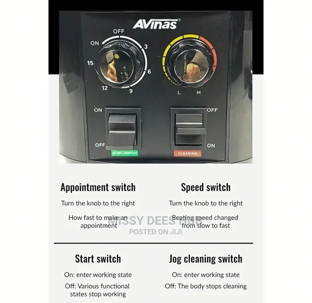 Avinas Commercial Blender - Av-128 ( Manual)