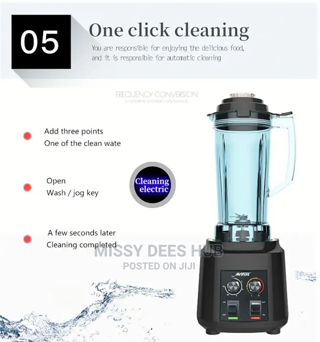 Avinas Commercial Blender - Av-128 ( Manual)
