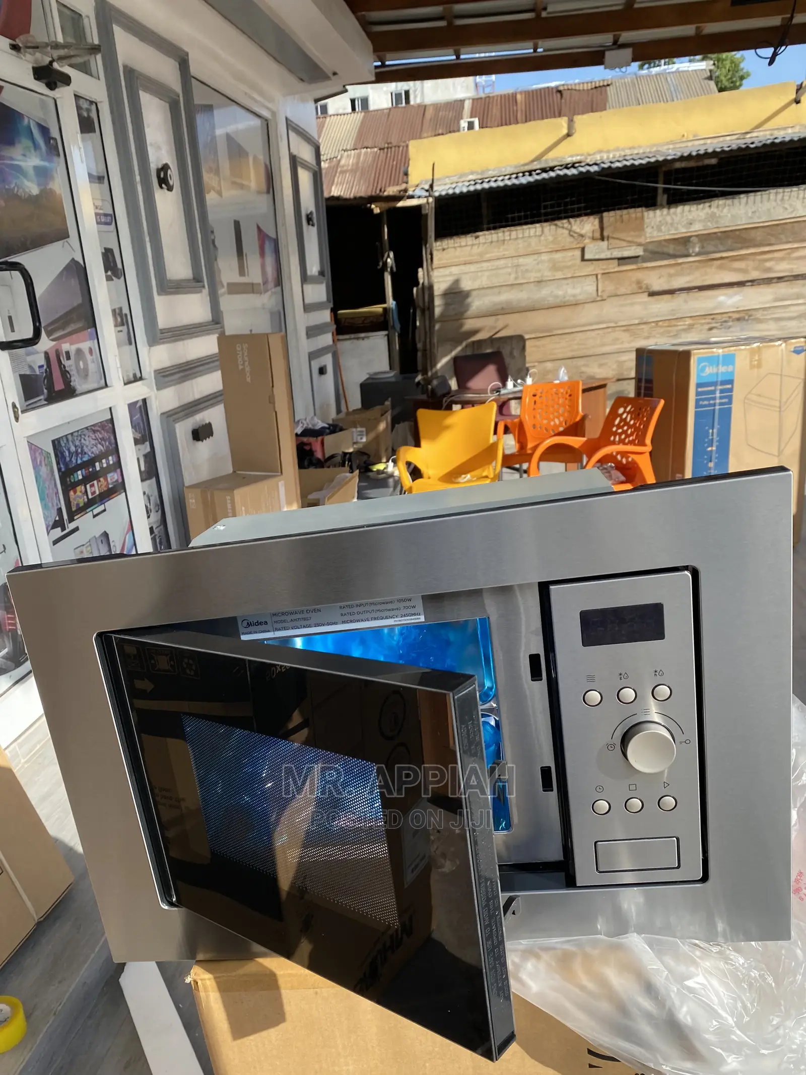 Sealed Midea(AM717BS7)3ltr Electric Built-in Microwave Oven$