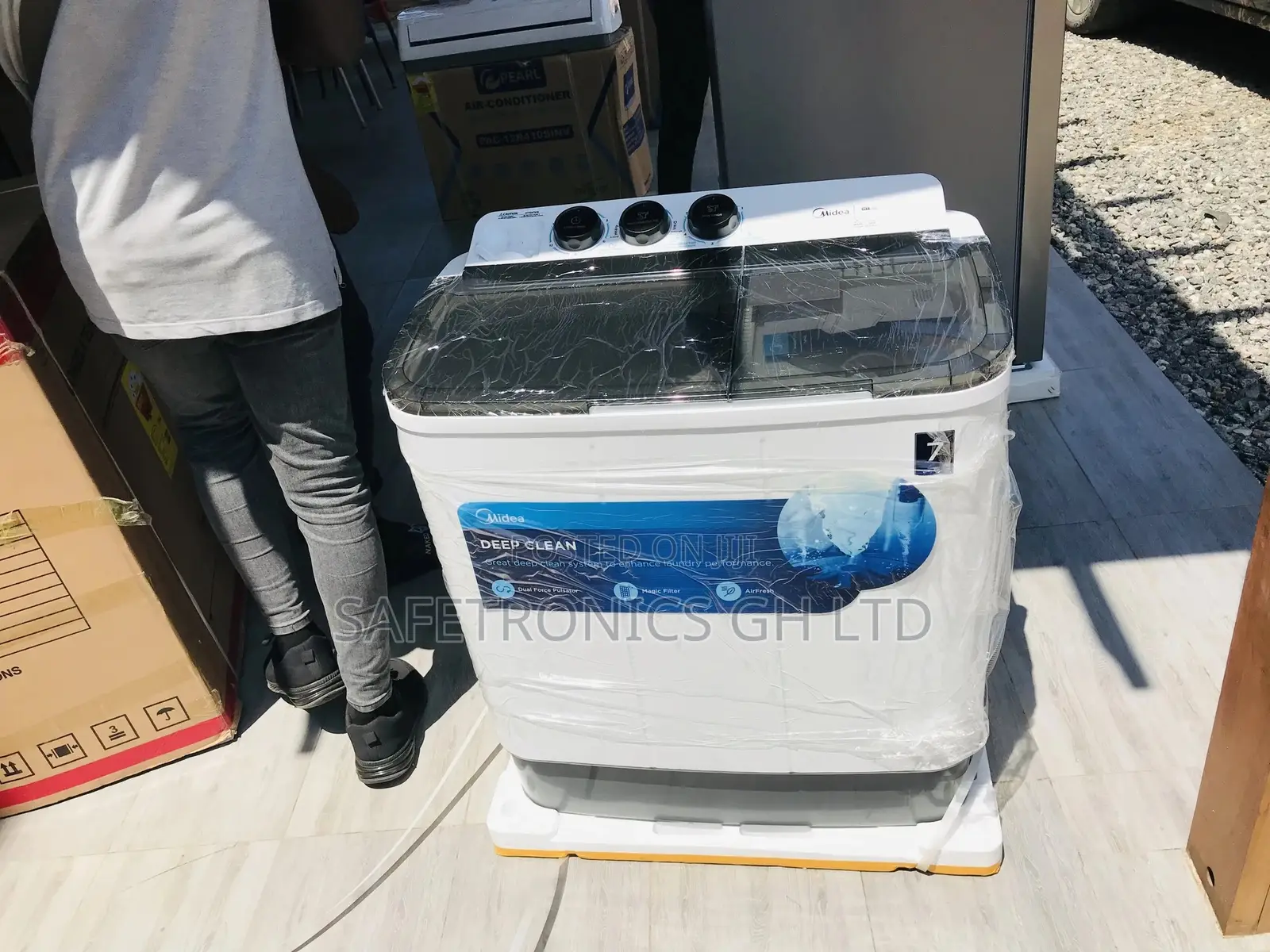Twintub Washingmachine MT100W70 7kg Adorable Midea 