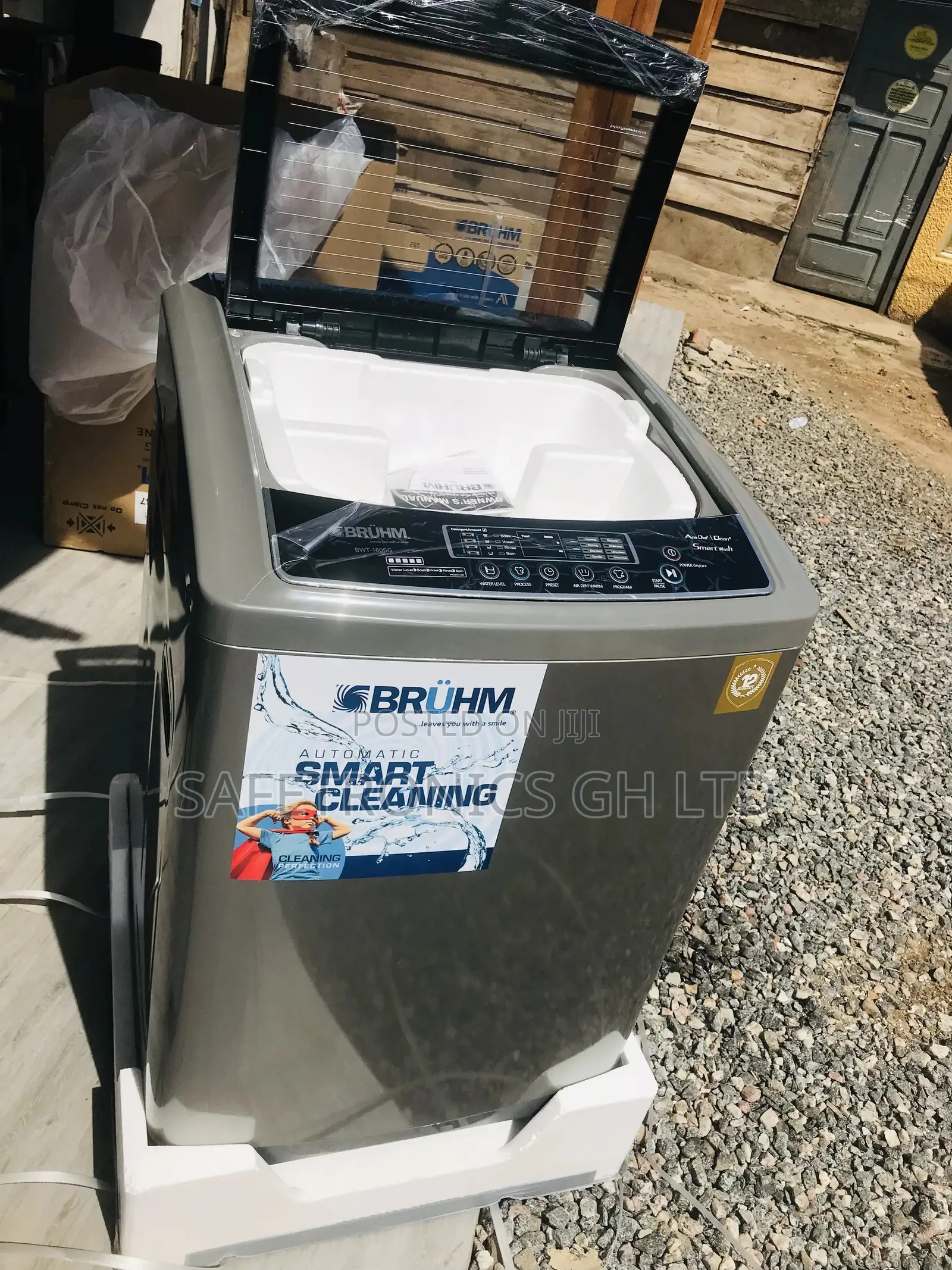 Adjustable 12kg Washingmachine Bruhm Washingmachine 