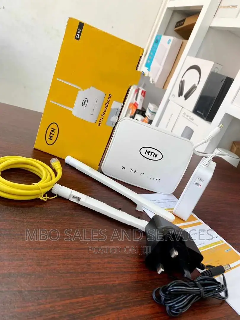 MTN 4G Broadband Router + Free UPS Powerbank