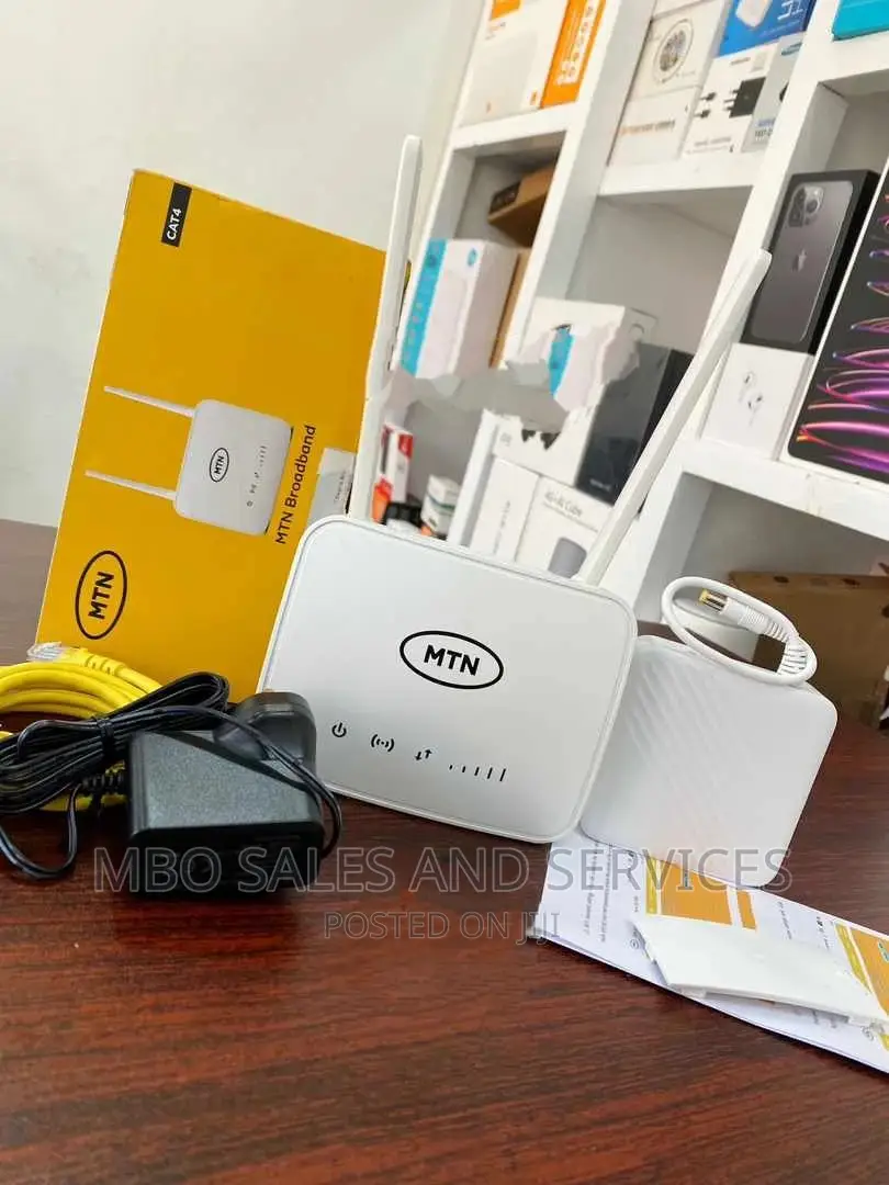 MTN 4G Broadband Router + Free UPS Powerbank