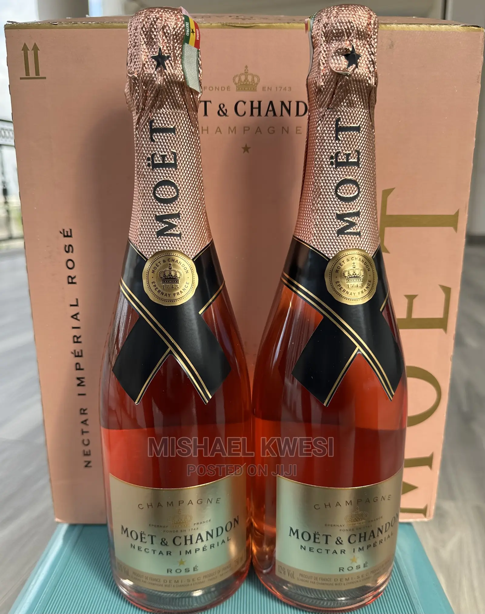 Moet Nectar Imperial Rose
