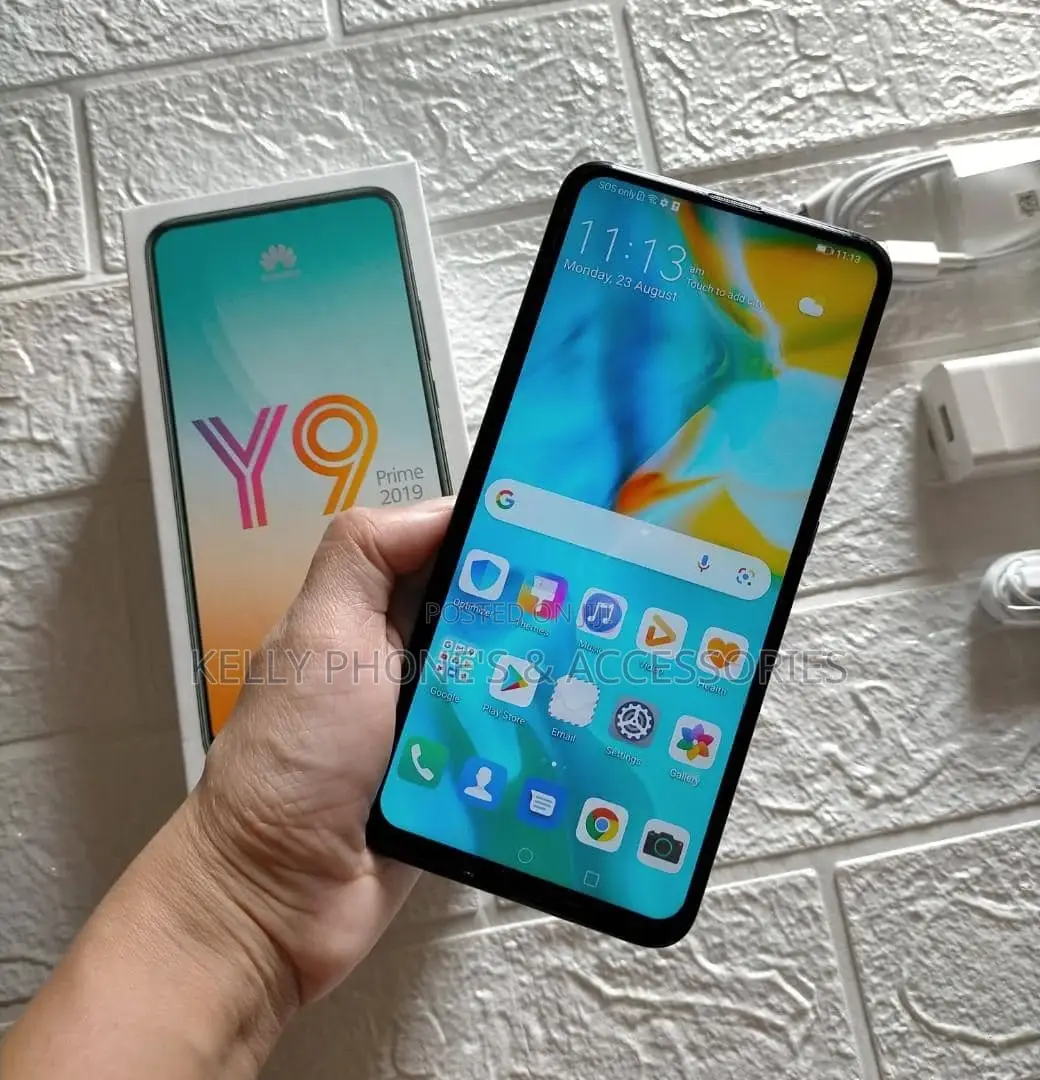 New Huawei Y9 Prime 2019 128 GB Black