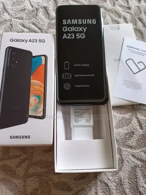New Samsung Galaxy A23 5G 64 GB Black