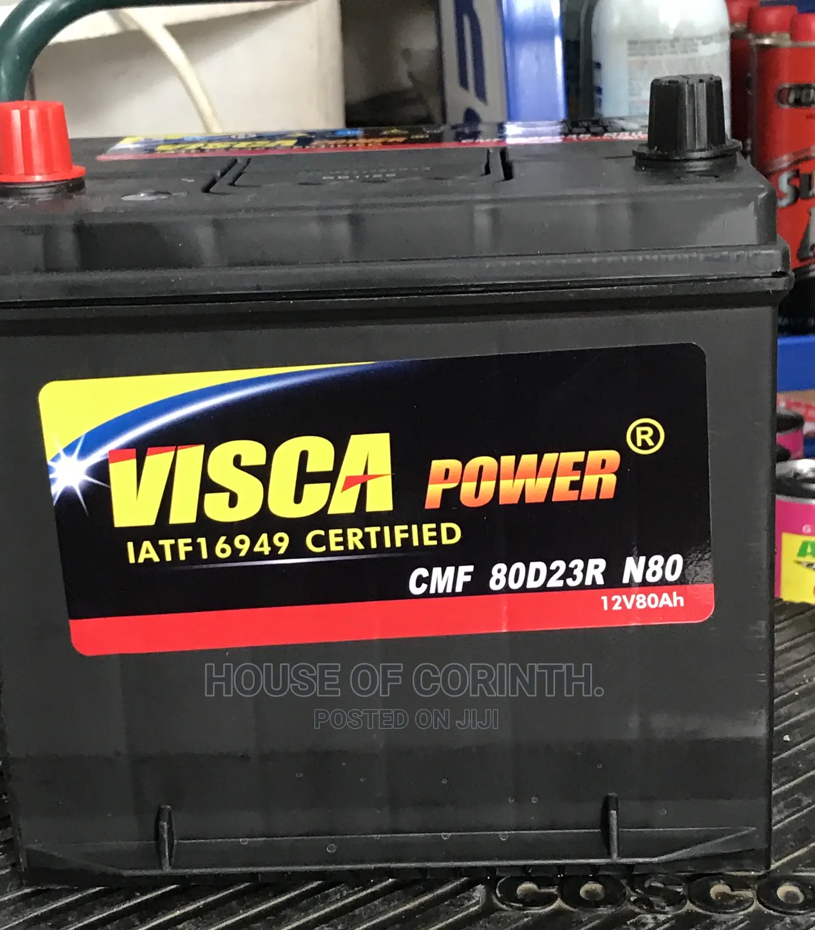 15 Plates Battery 80ah - Visca