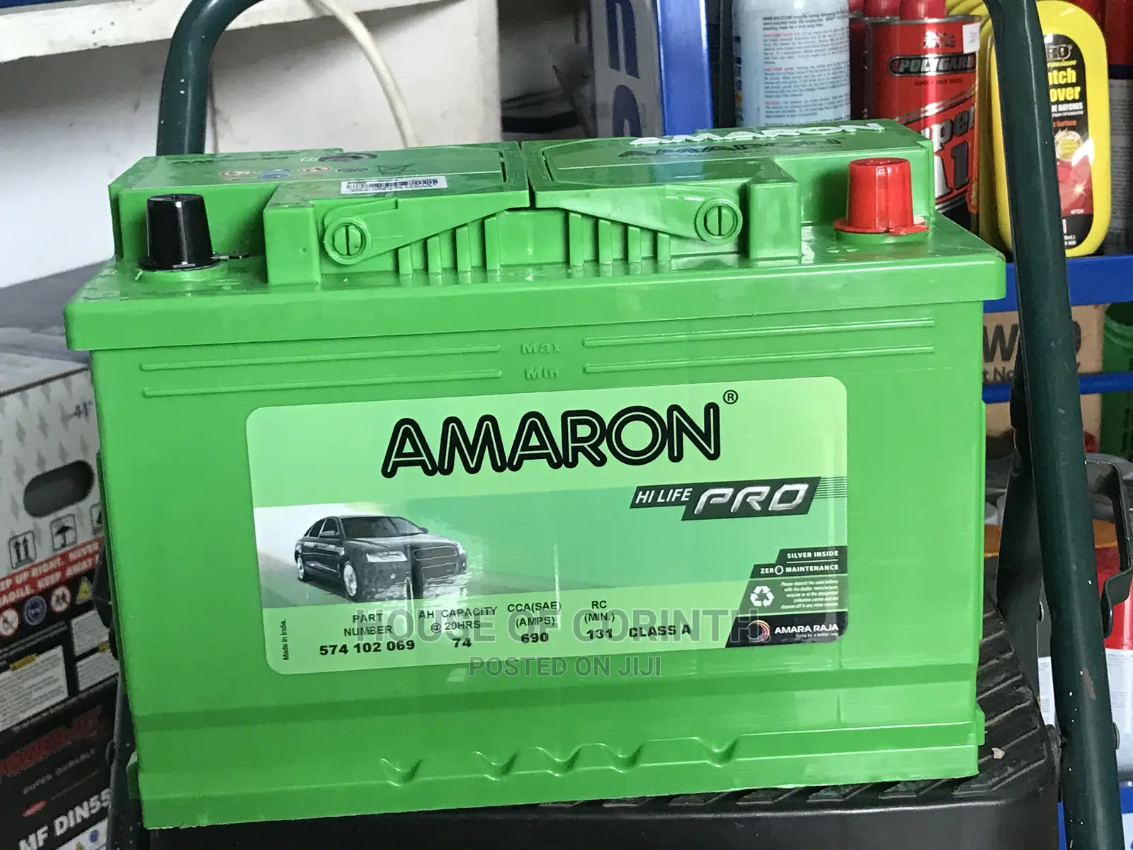 15 Plates Battery 74ah - Amaron