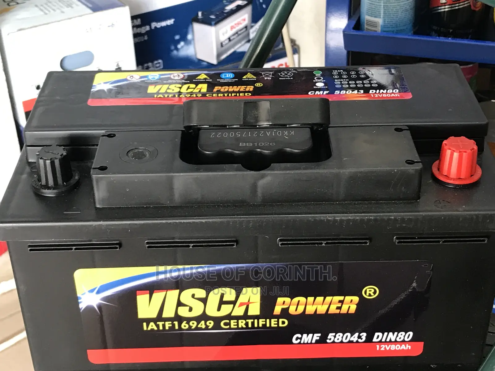 17 Plates (80ah) Battery Visca