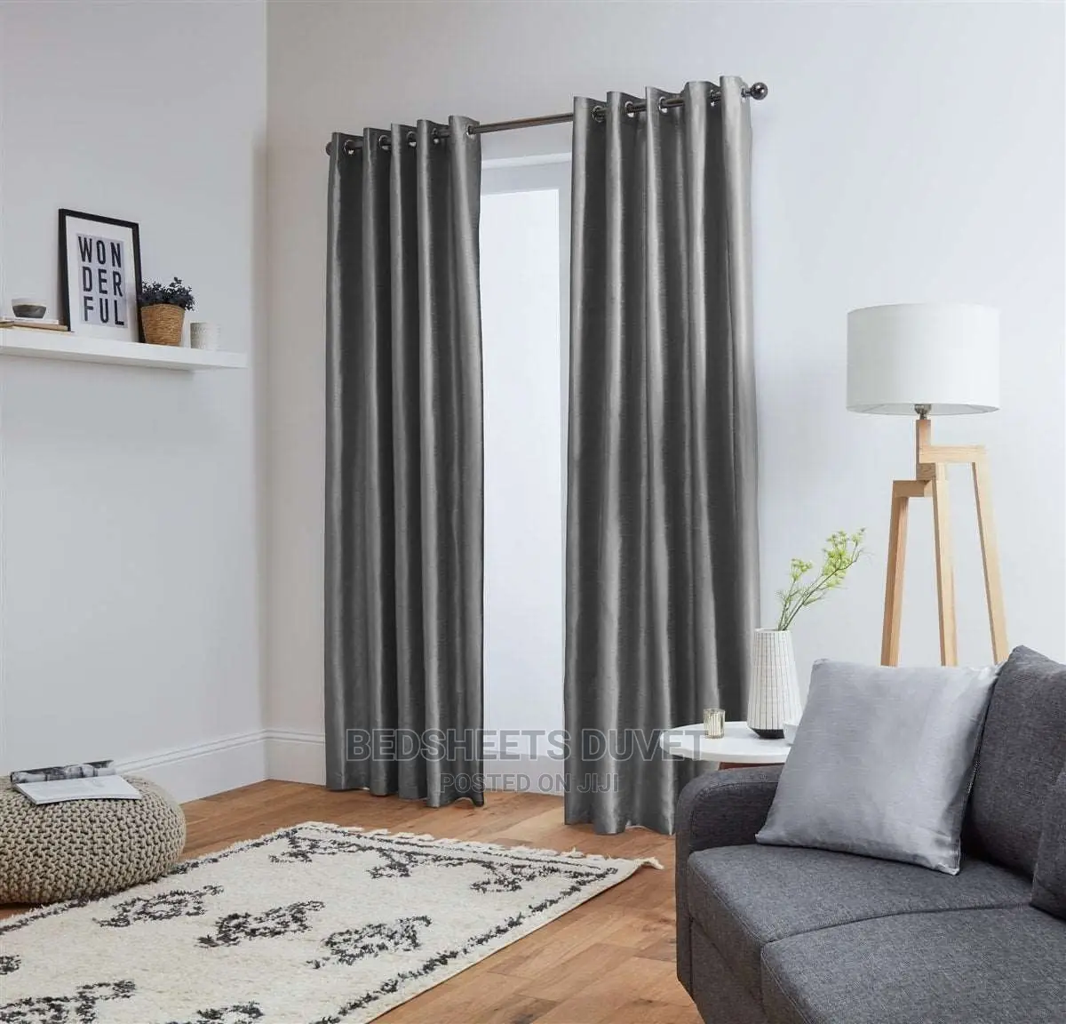 Dark Grey Curtains