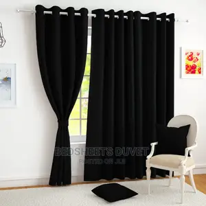 Luxurious Black Curtains