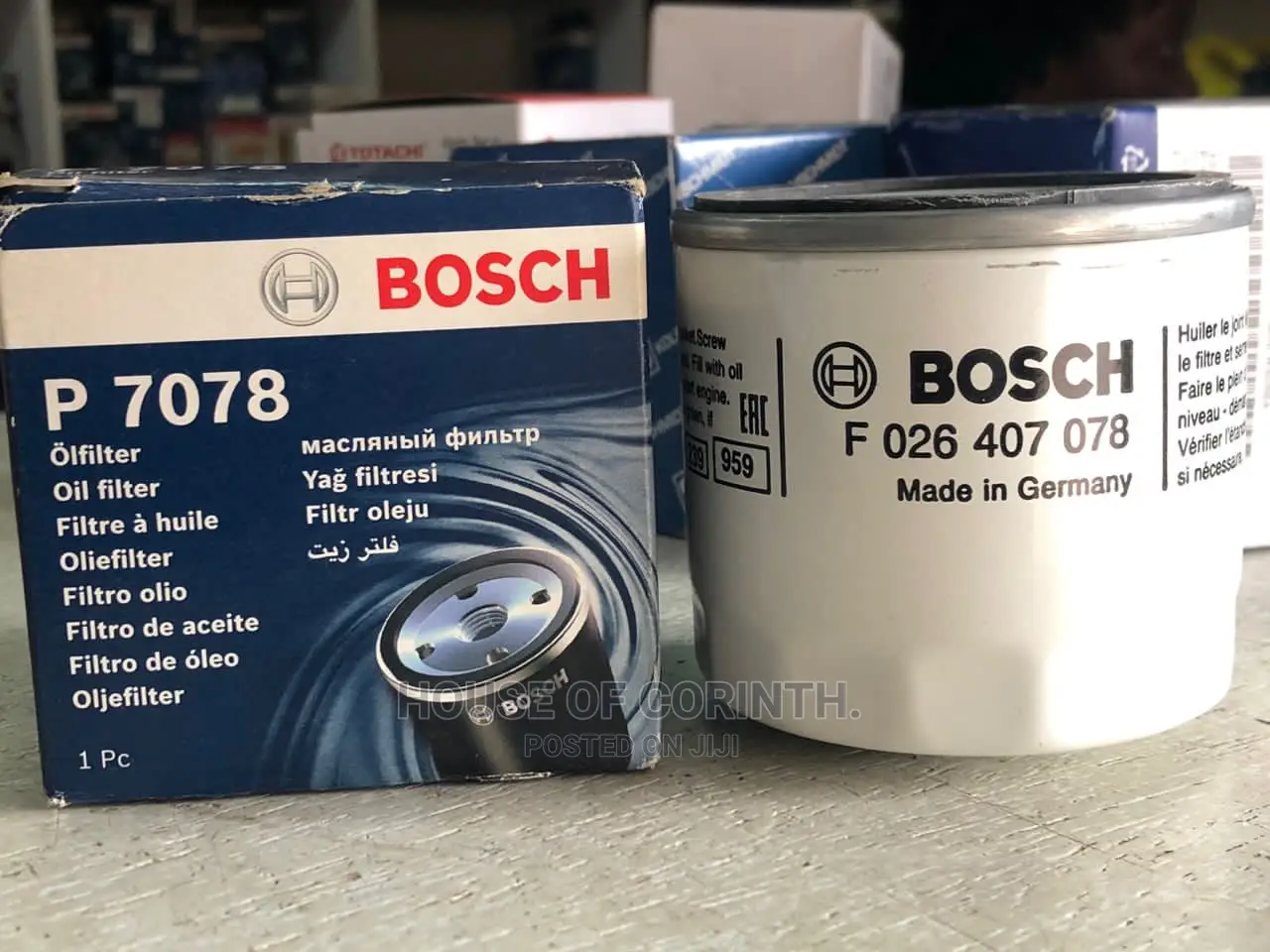 Oil Filters. Bosch