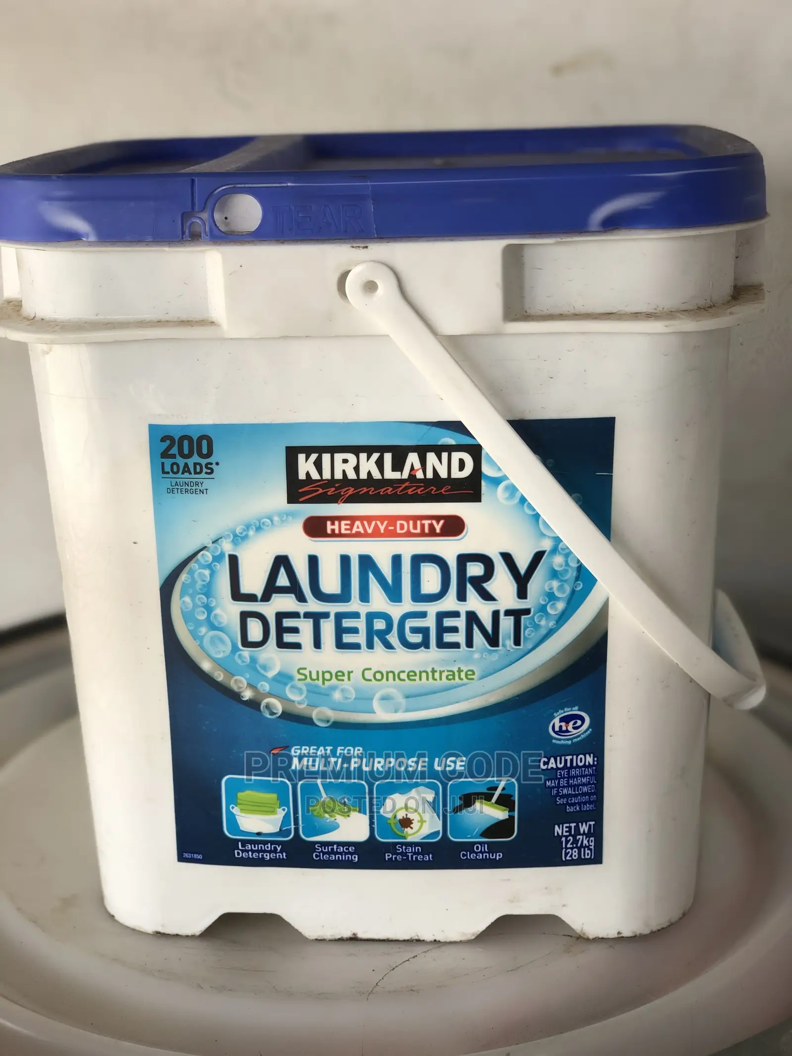 Kirkland Laundry Detergent Powder, 12.7kg