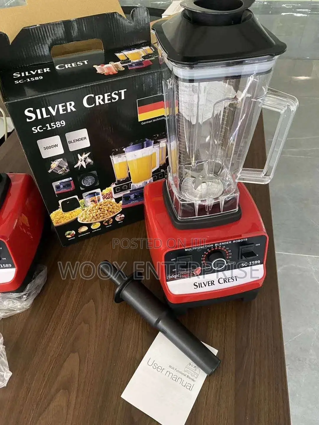 Silver Crest Commercial Blender (2 in 1)Original