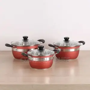 12pcs Stainless Steel Family Cookware