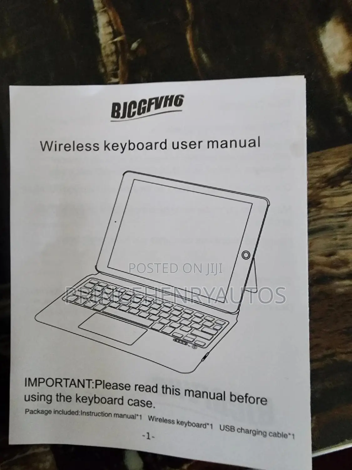 BJCGFVH6 Practical iPad Keyboard +TRACKPAD for iPad 10.9/11
