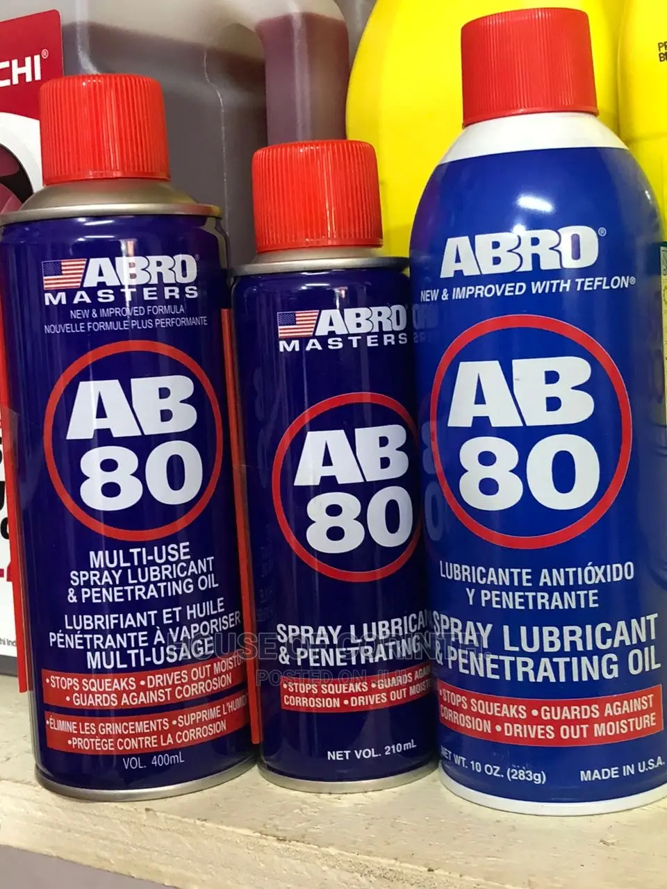Penetrating Oil- Abro (WD-40) Equivalent