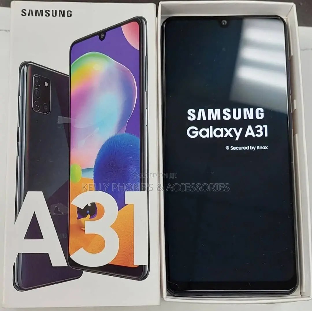 New Samsung Galaxy A31 64 GB Black