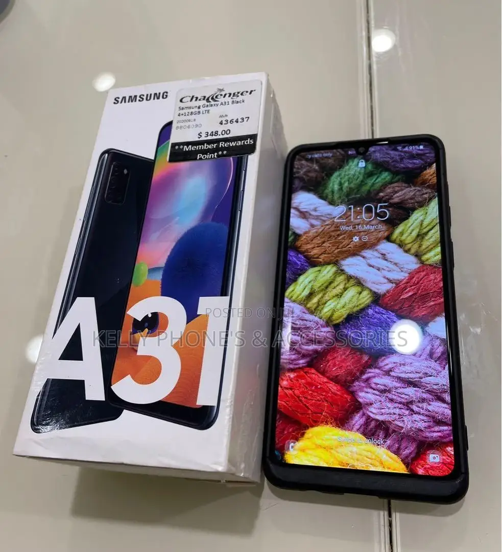 Samsung Galaxy A31 64 GB Black