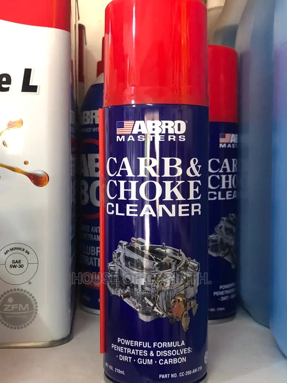 Carb Choke Spray - Abro