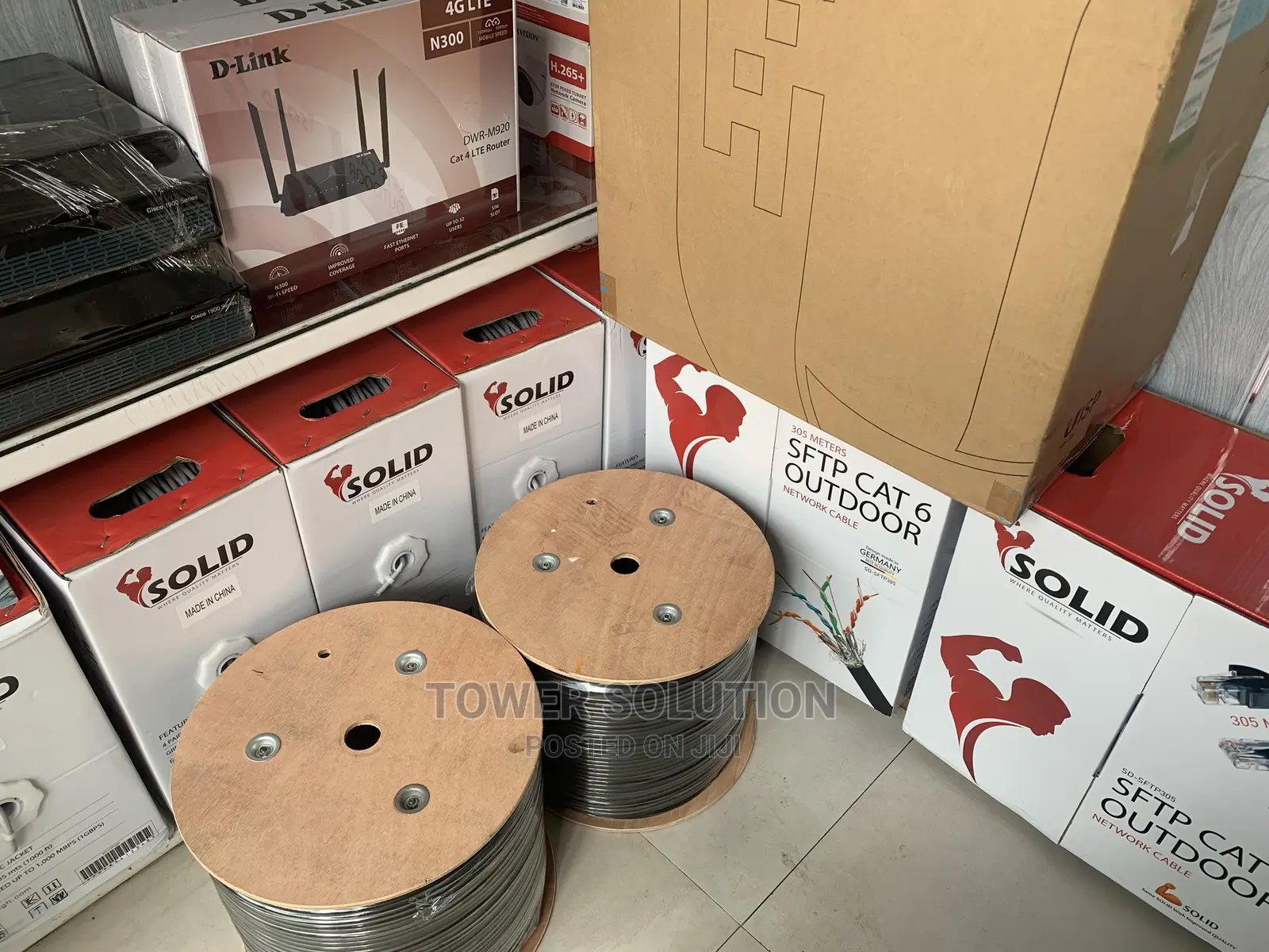 Cat6 Outdoor Cable SFTP 305m