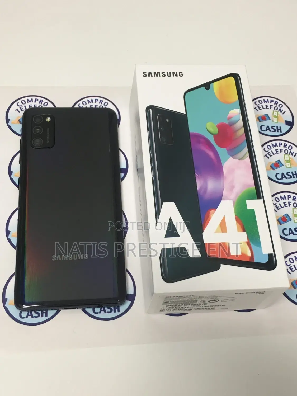 New Samsung Galaxy A41 64 GB Black
