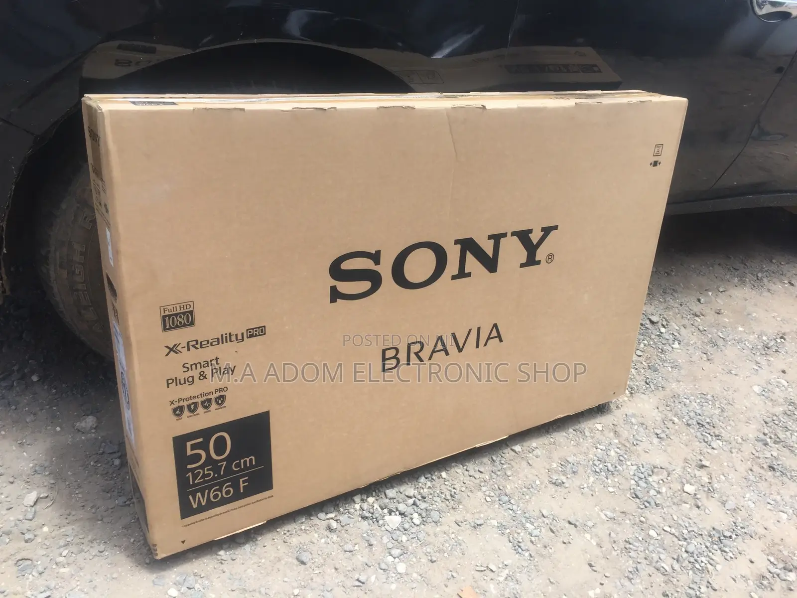 Flat Screen SONY LED 50W660F FHD Smart Satellite