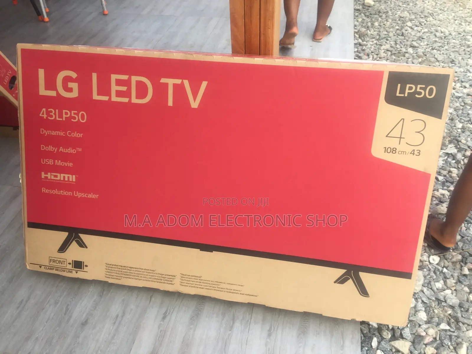 Elegant LG Lp50 43 Inch FHD TV