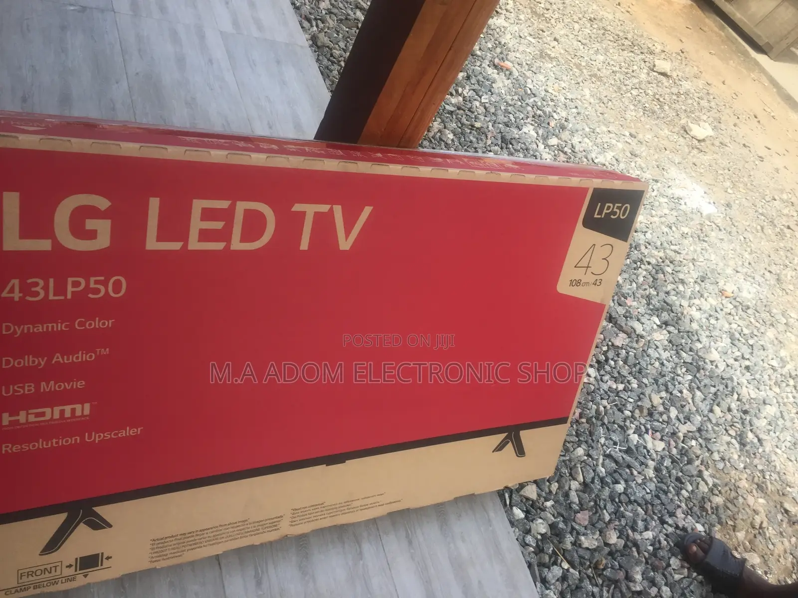 Easy LG Lp50 43 Inch FHD TV