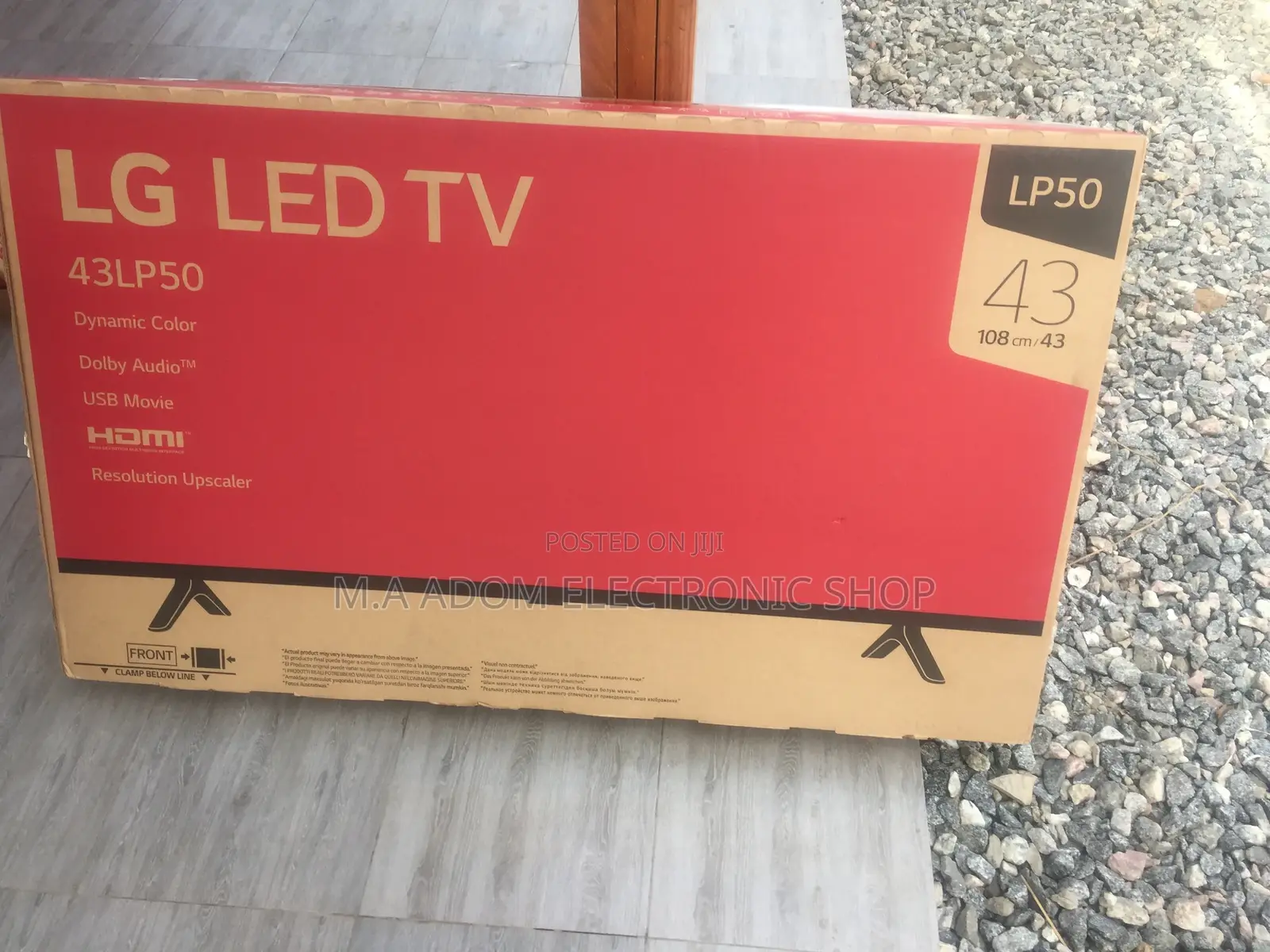 Easy LG Lp50 43 Inch FHD TV